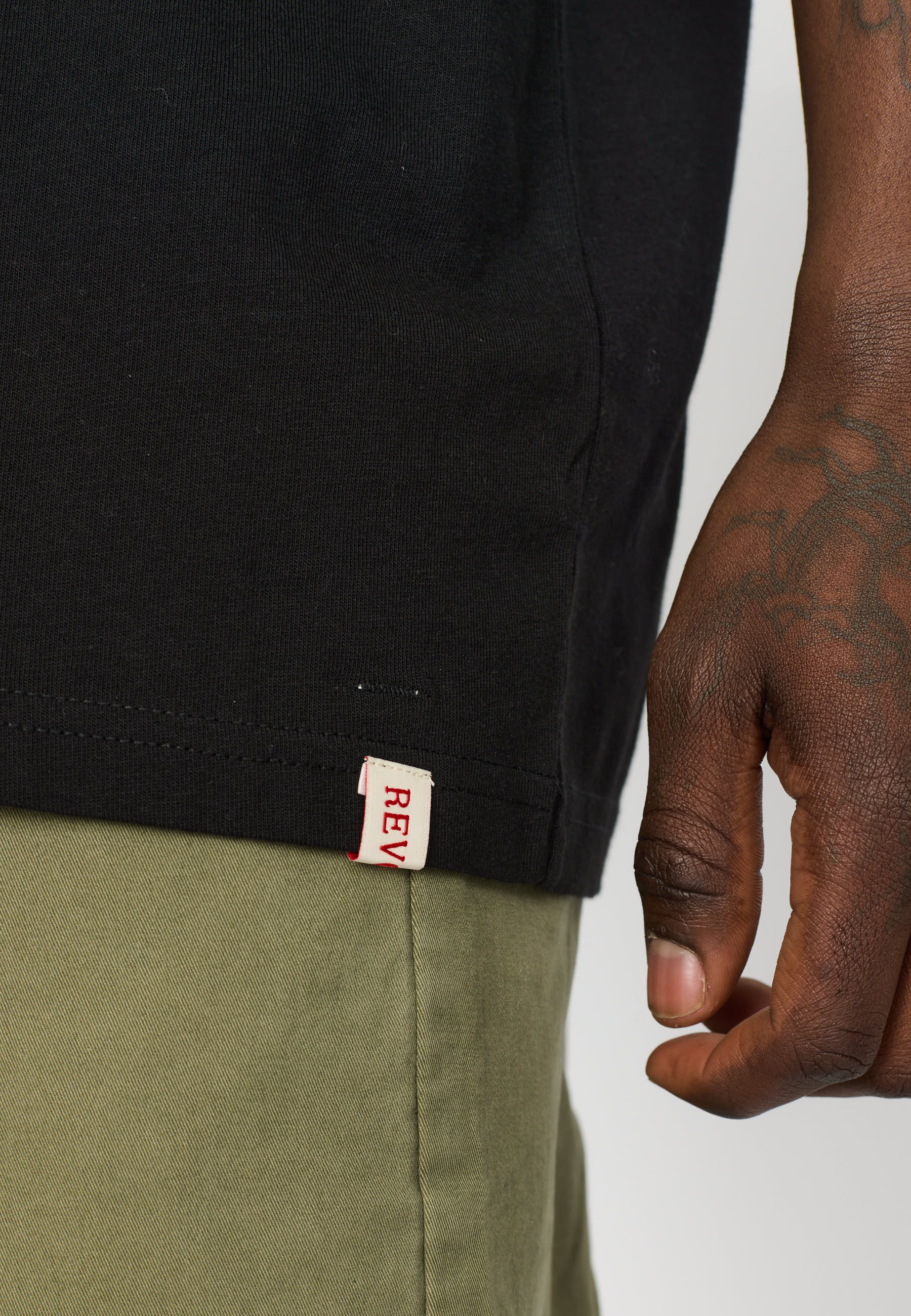 Revolution Loose T-shirt T-Shirts Black