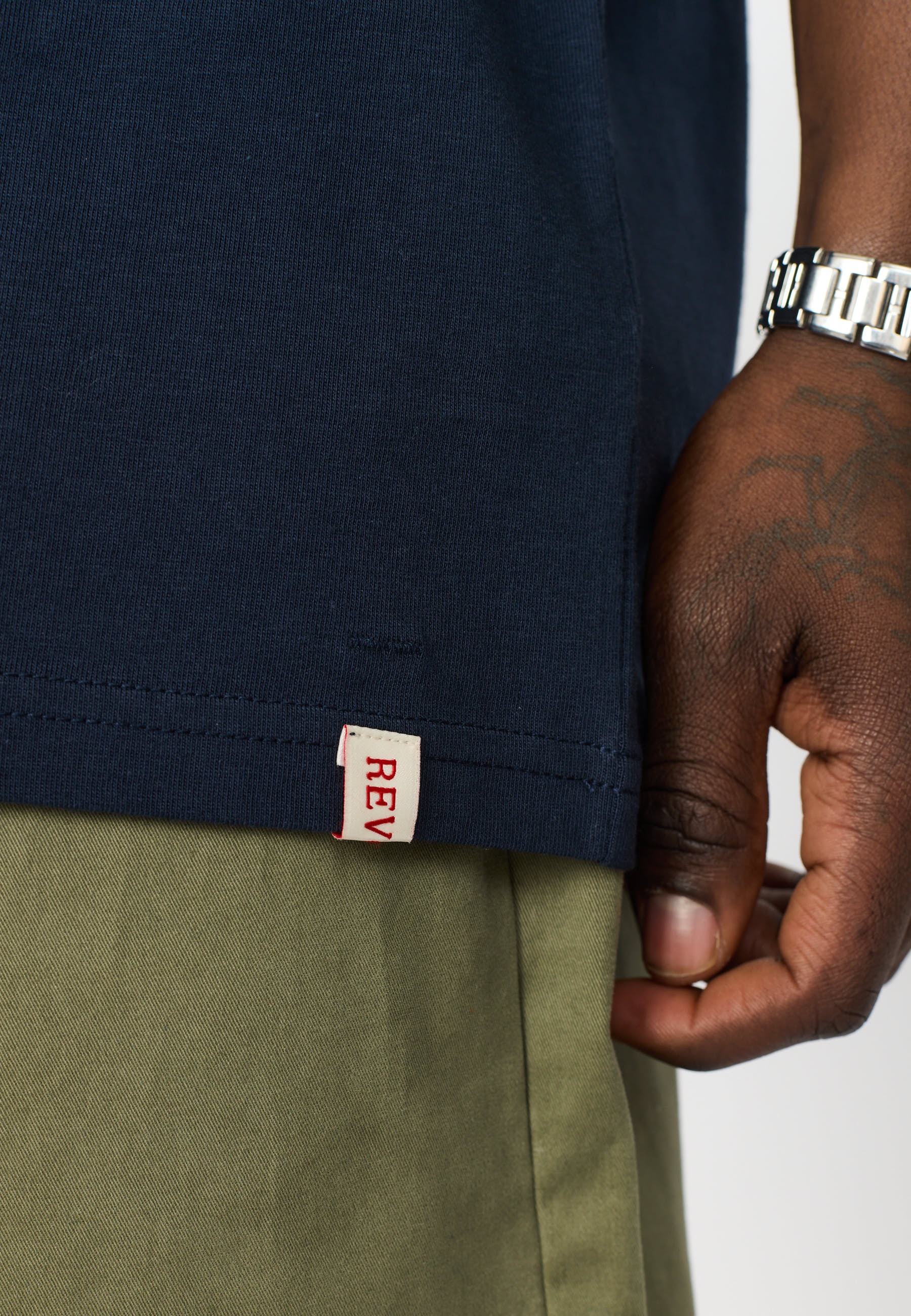 Revolution Loose T-shirt T-Shirts Navy