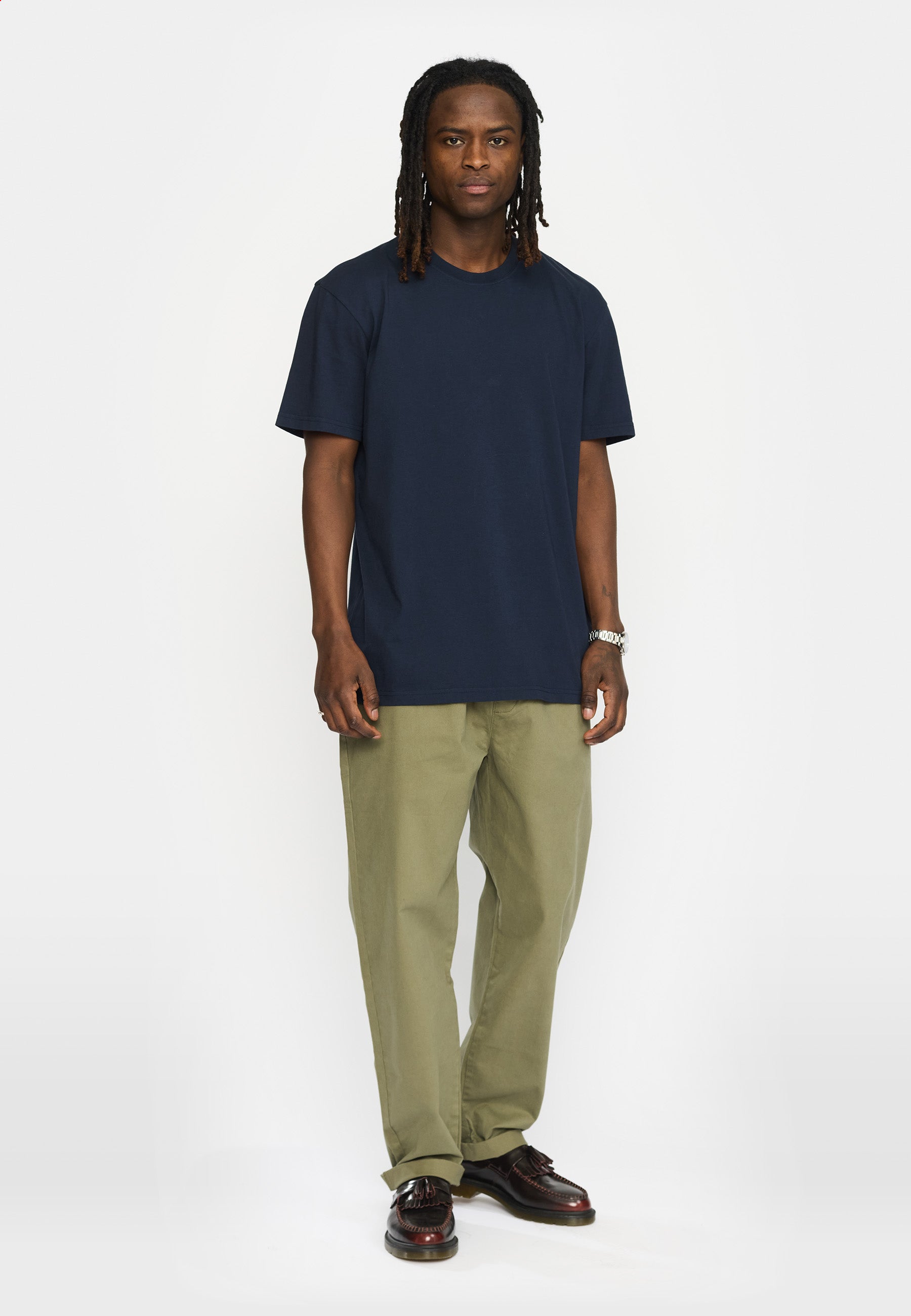 Revolution Loose T-shirt T-Shirts Navy