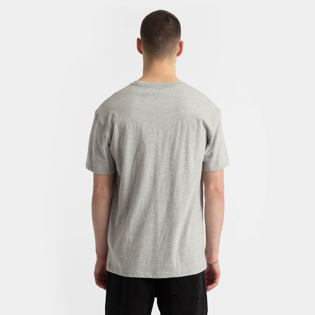 Revolution Loose T-shirt T-Shirts Grey-melange