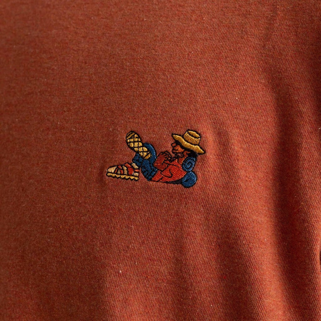 Revolution Loose T-shirt T-Shirts Orange-melange