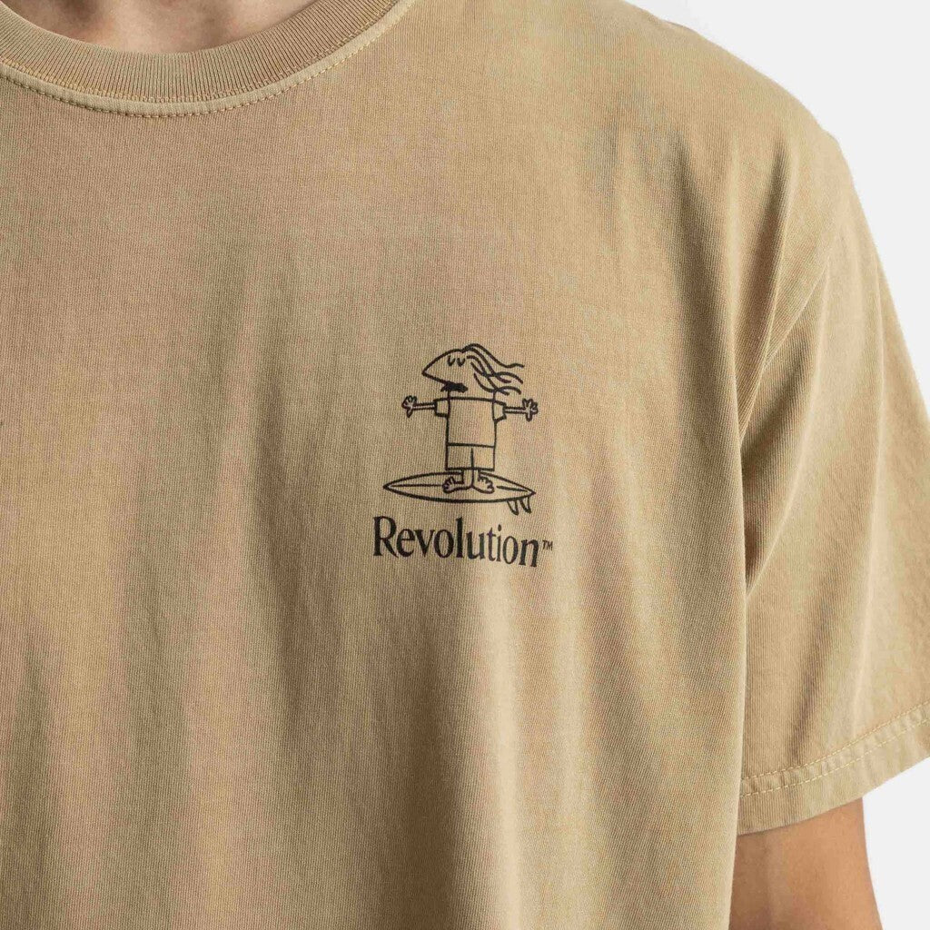 Revolution Loose T-shirt T-Shirts Khaki