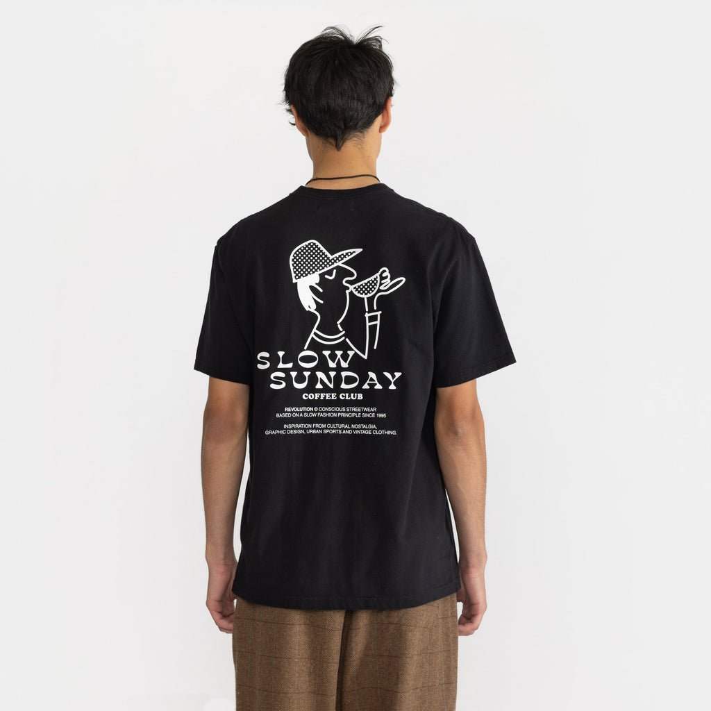 Revolution Loose T-shirt T-Shirts Black