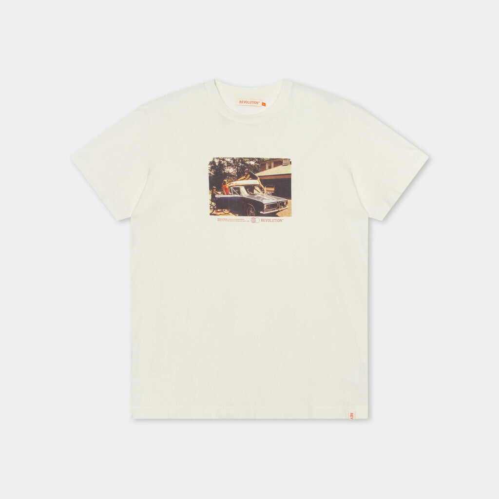 Revolution Loose T-shirt T-Shirts Offwhite