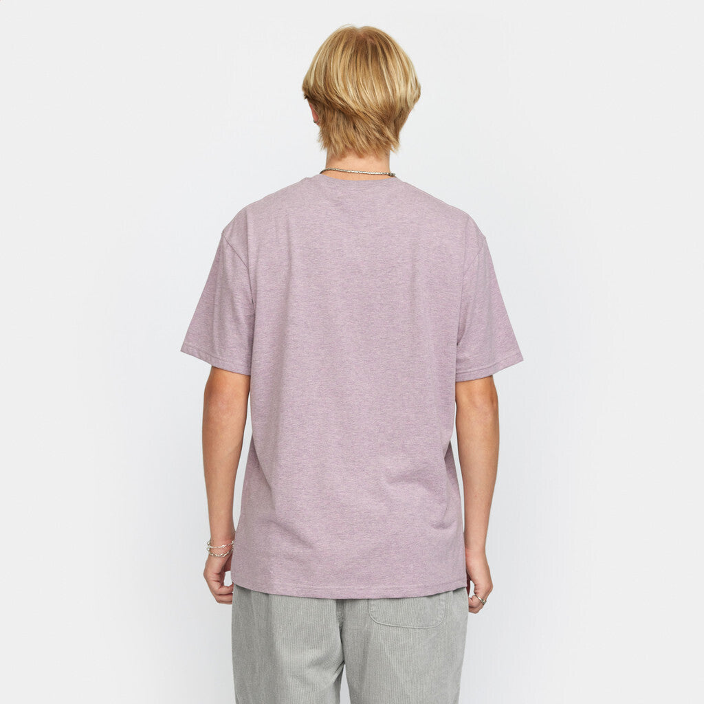 Revolution Loose T-shirt T-Shirts Purple-melange