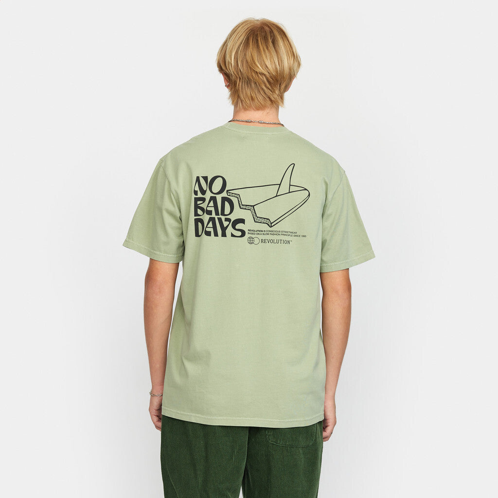 Revolution Loose T-shirt T-Shirts Lightgreen