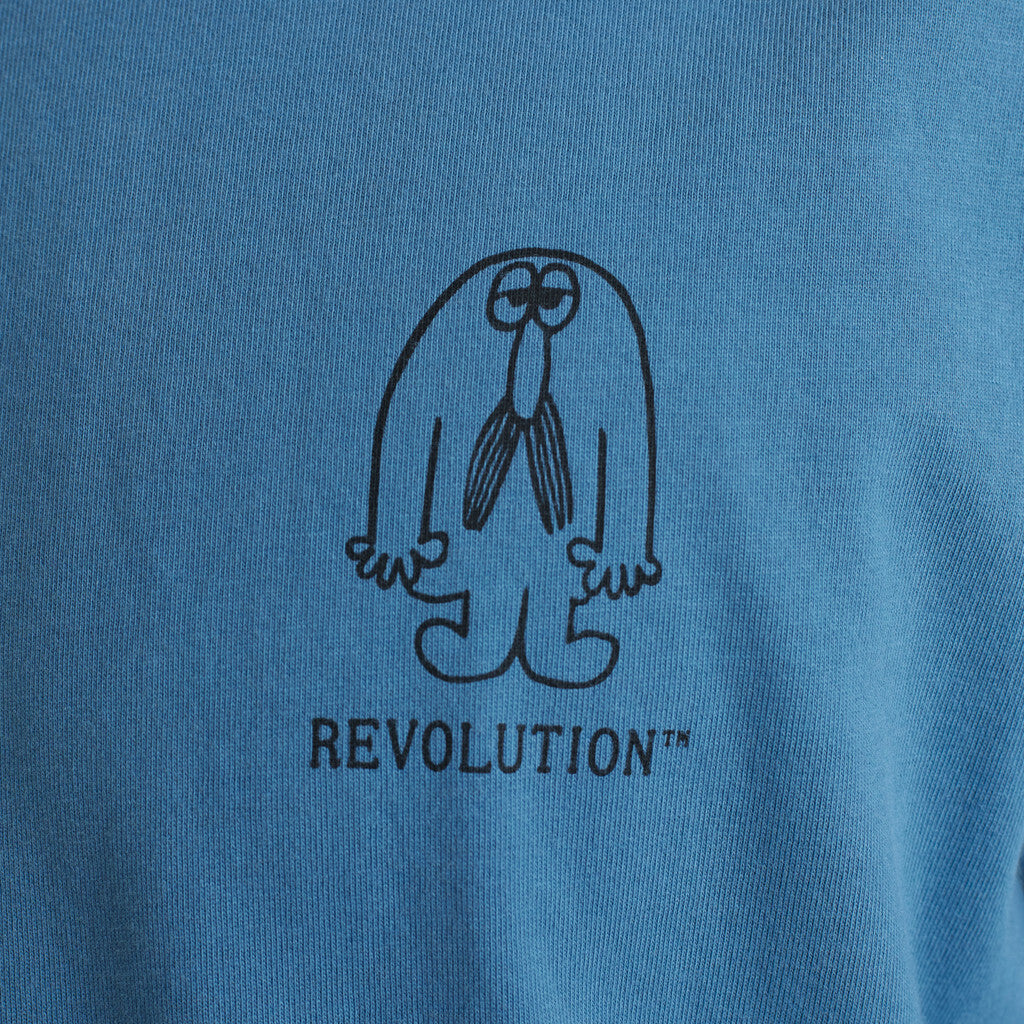 Revolution Loose T-shirt T-Shirts Blue