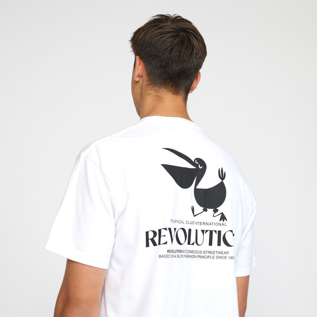 Revolution Loose T-shirt T-Shirts White