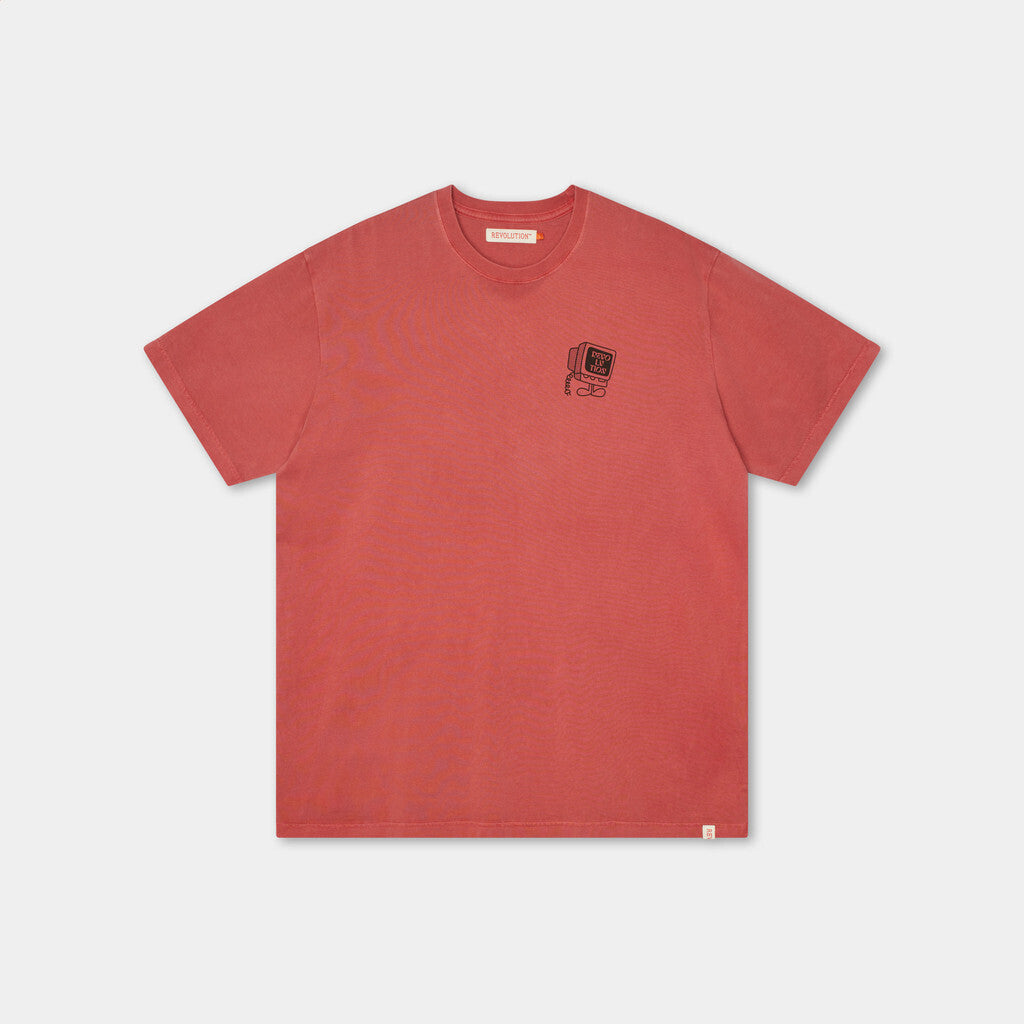 Revolution Loose T-shirt T-Shirts Red