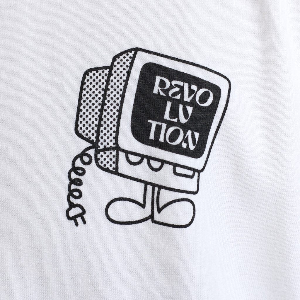 Revolution Loose T-shirt T-Shirts White