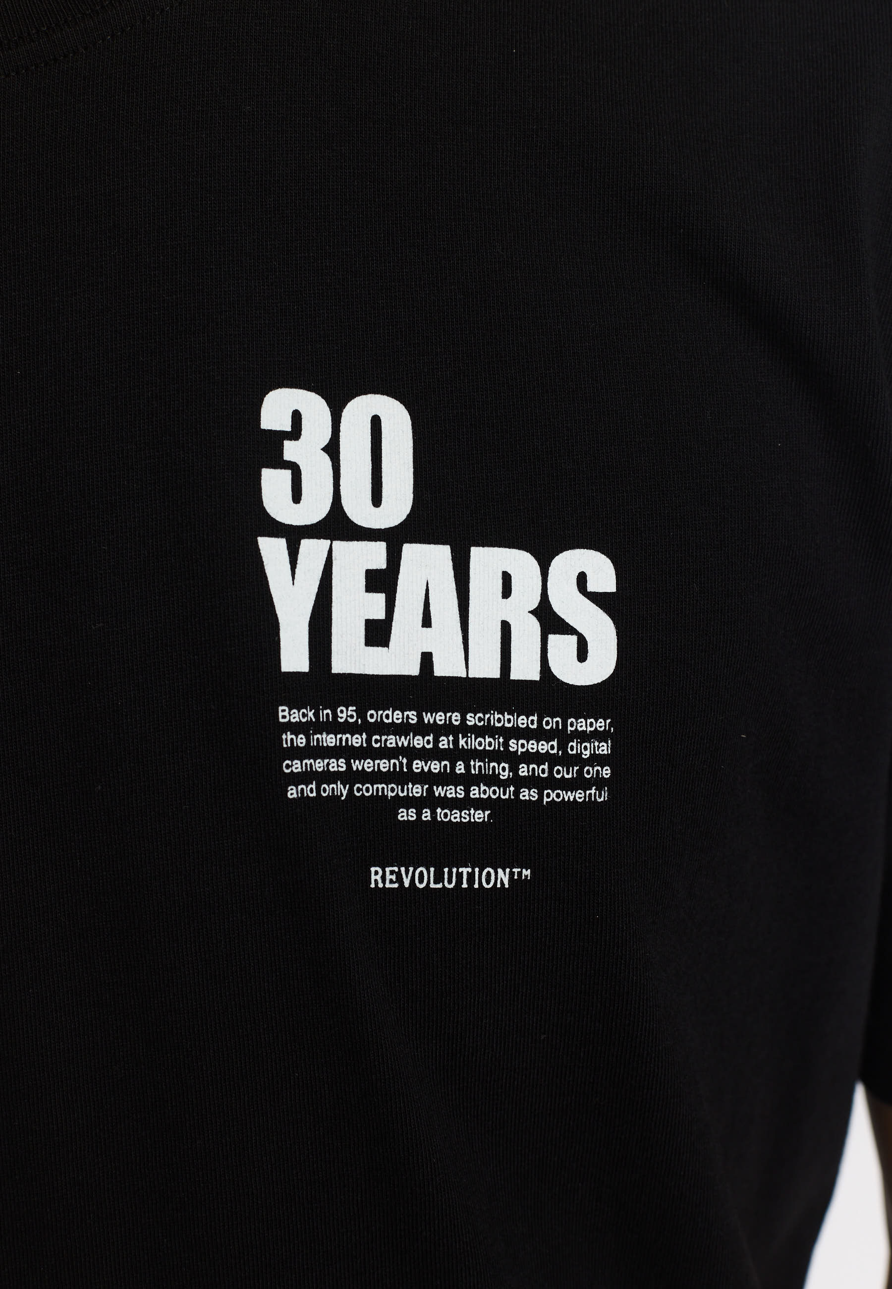 Revolution Loose T-shirt T-Shirts Black