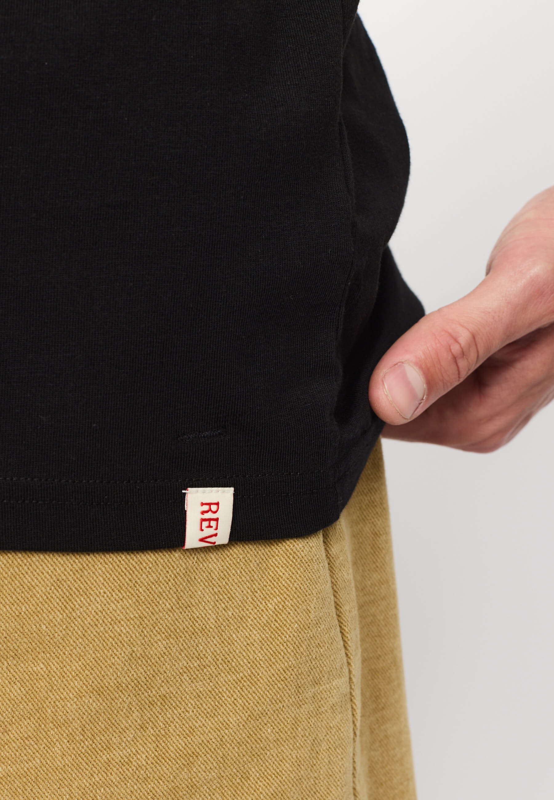 Revolution Loose T-shirt T-Shirts Black