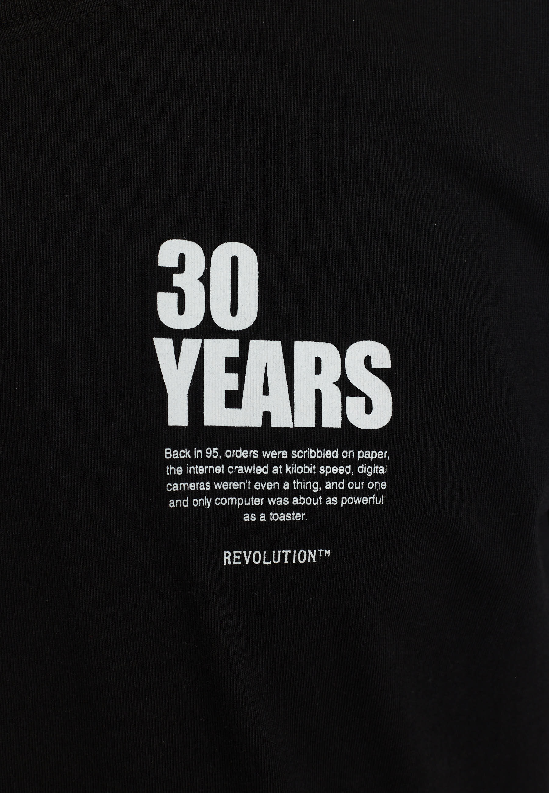 Revolution Loose T-shirt T-Shirts Black