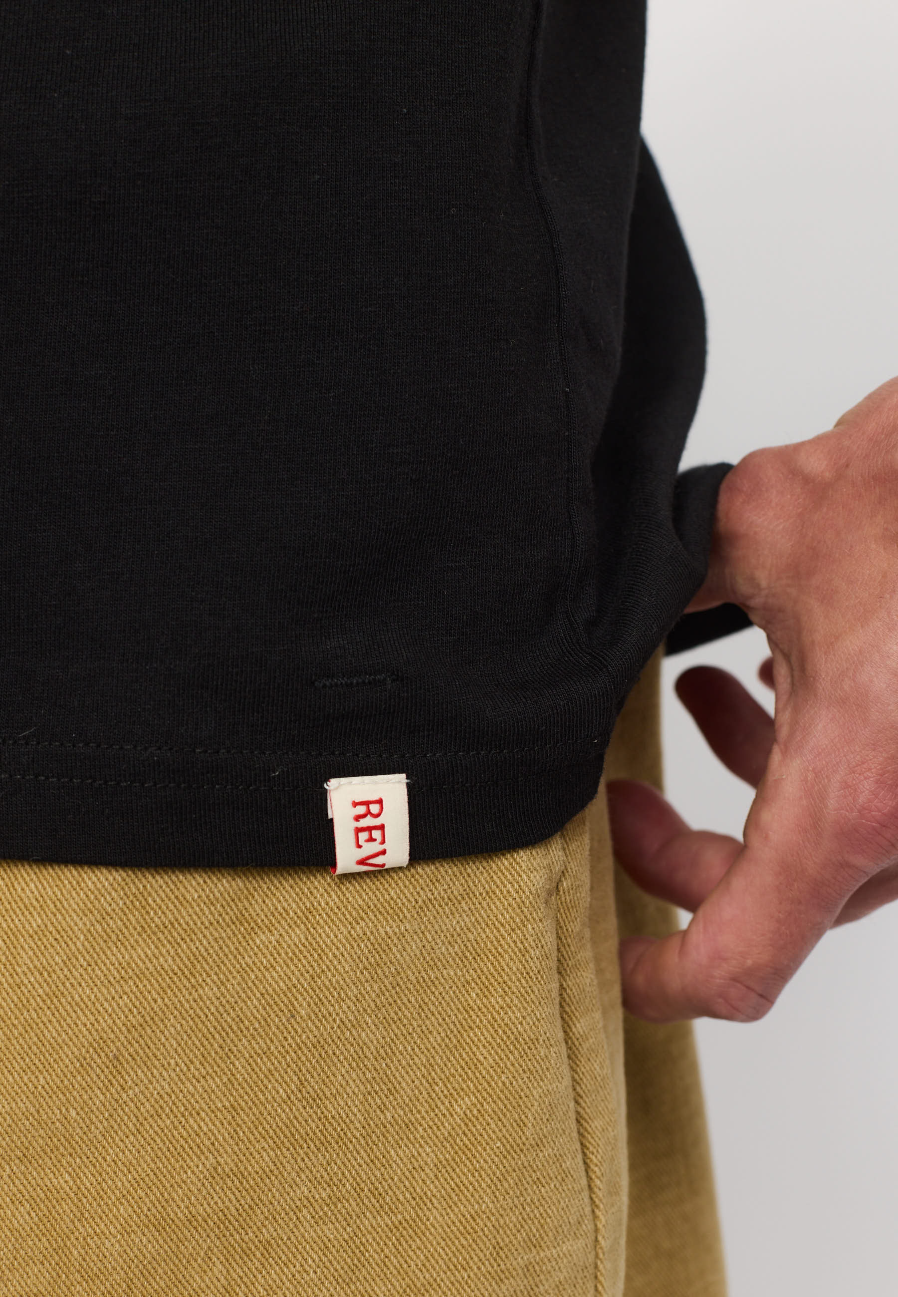 Revolution Loose T-shirt T-Shirts Black