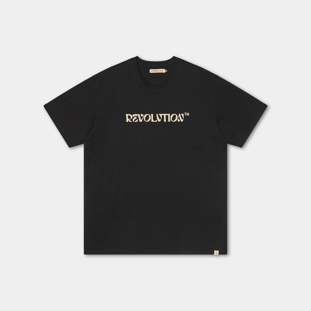 Revolution Loose t-shirt T-Shirts Black