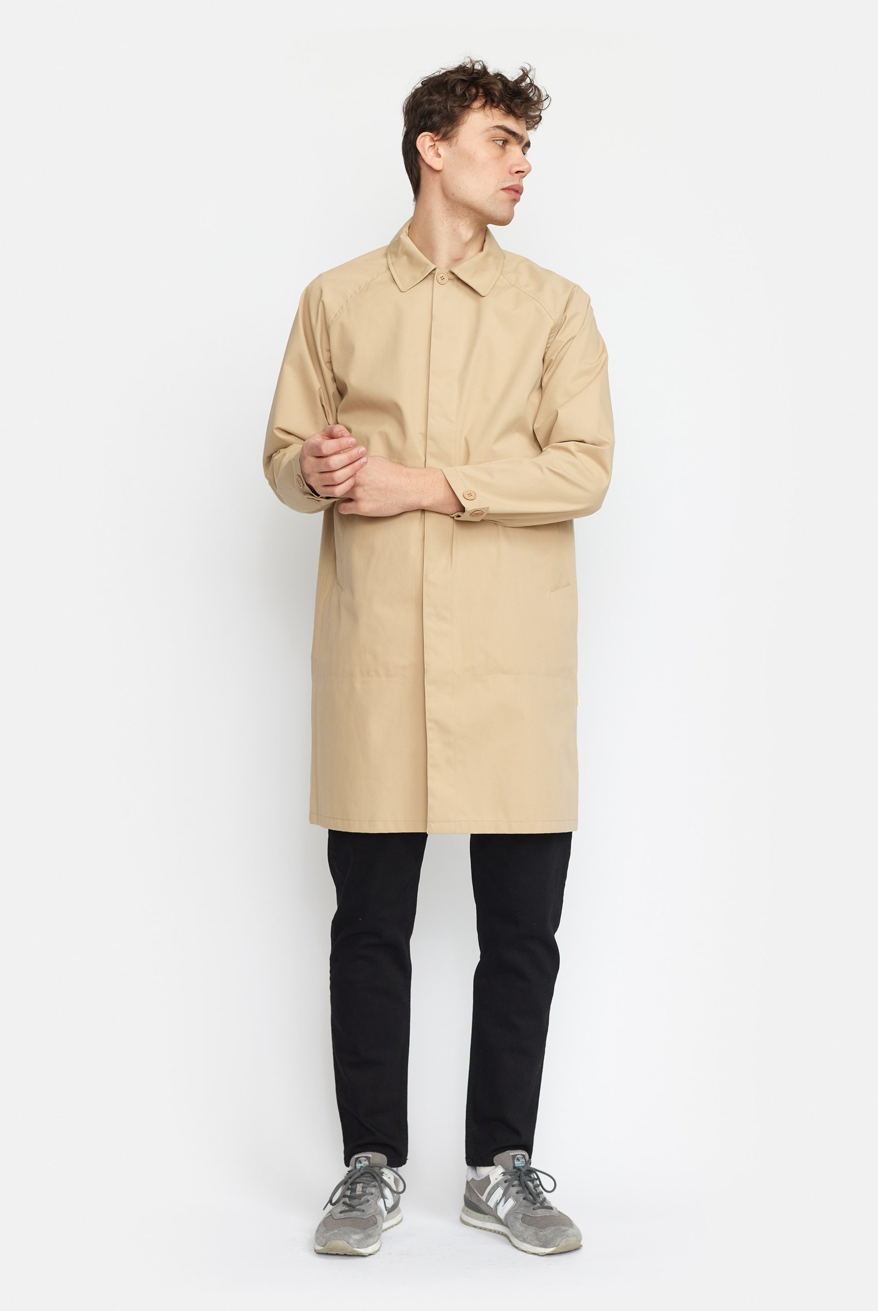 Revolution Mac Coat Lightweight Outerwear Khaki