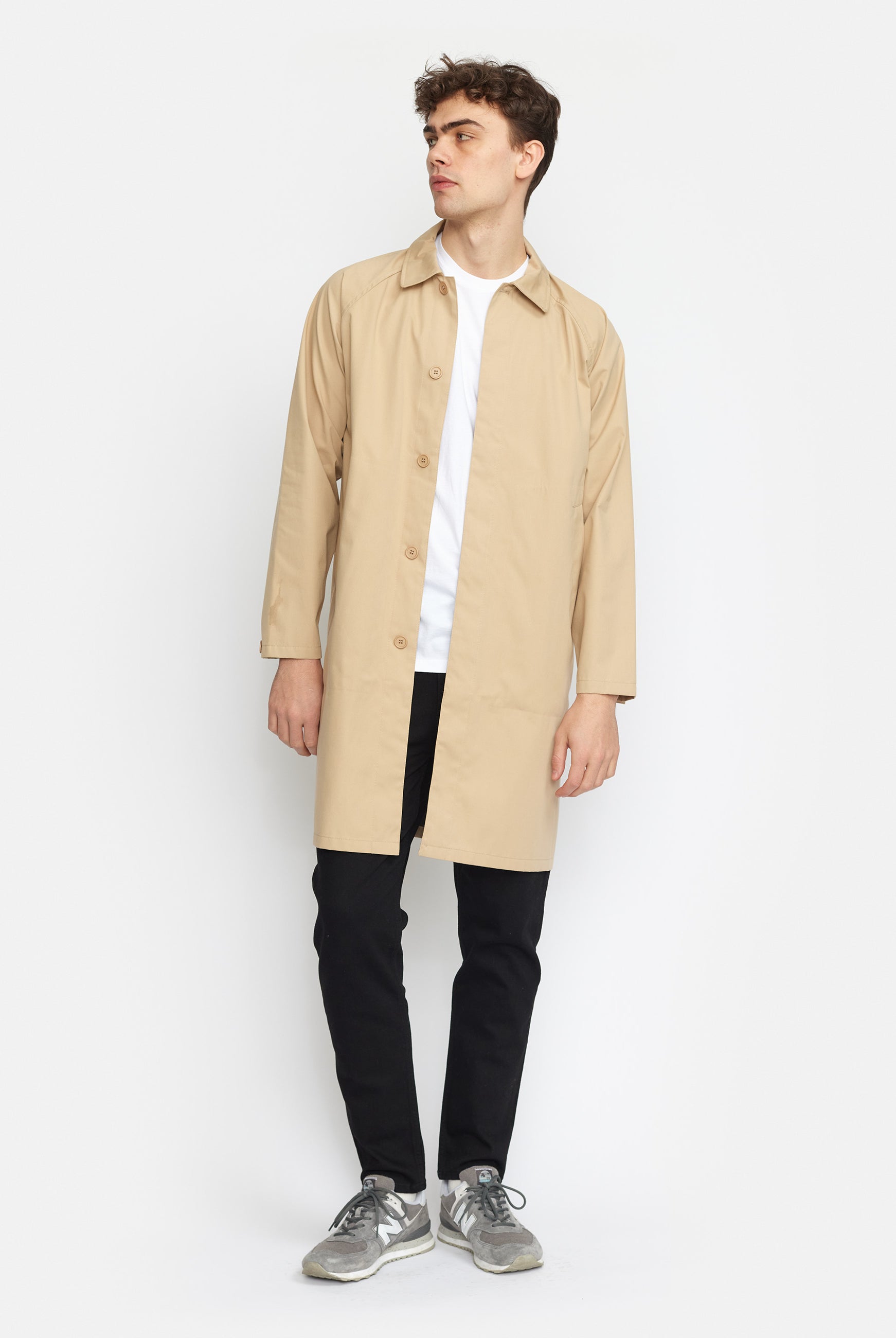 Revolution Mac Coat Lightweight Outerwear Khaki