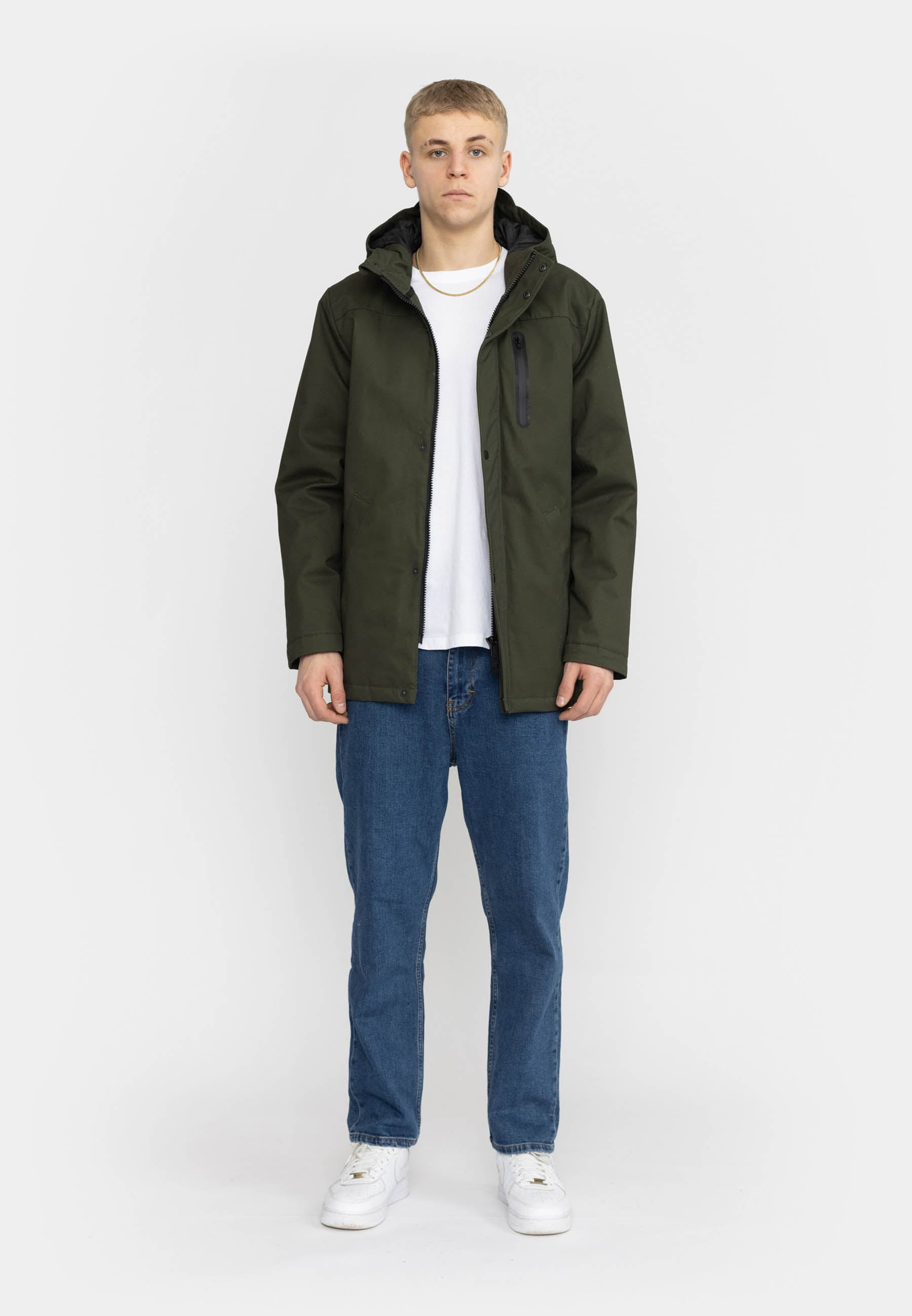 Revolution Outdoor Parka Winter Outerwear Army