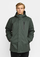 Revolution Outdoor Parka Winter Outerwear Darkgreen