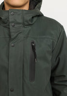 Revolution Outdoor Parka Winter Outerwear Darkgreen