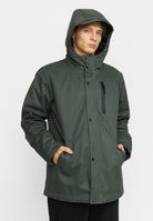 Revolution Outdoor Parka Winter Outerwear Darkgreen