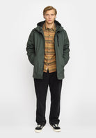 Revolution Outdoor Parka Winter Outerwear Darkgreen