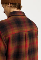 Revolution Overshirt w. Zipper Overshirts Red