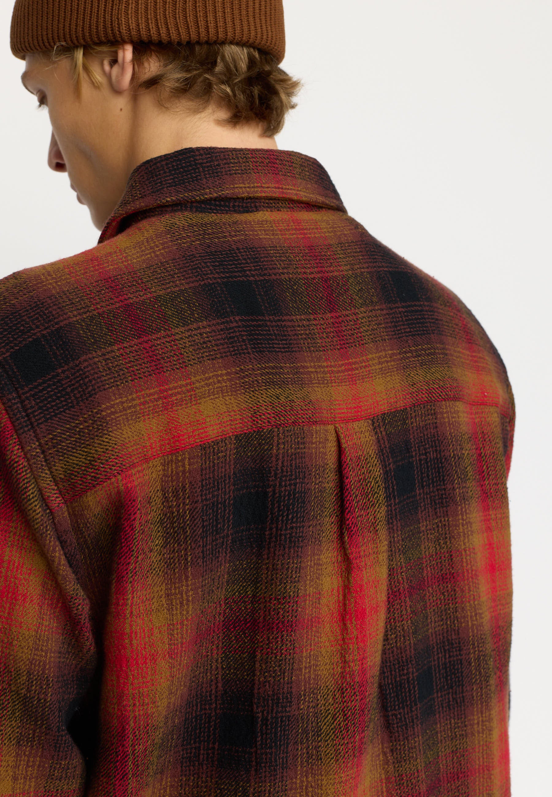 Revolution Overshirt w. Zipper Overshirts Red