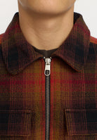 Revolution Overshirt w. Zipper Overshirts Red