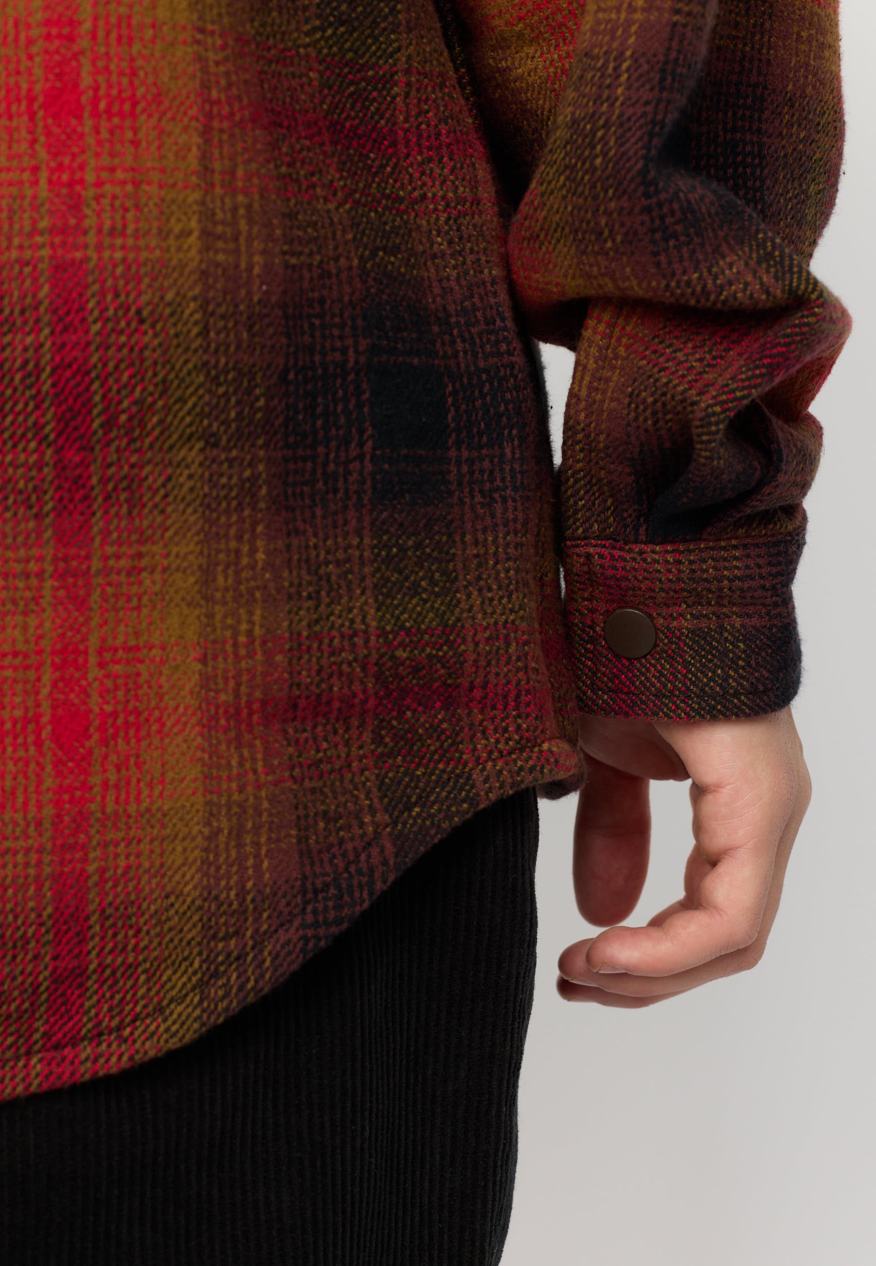 Revolution Overshirt w. Zipper Overshirts Red