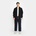 Revolution Overshirt w. Zipper Overshirts Black