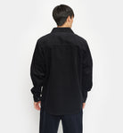 Revolution Overshirt w. Zipper Overshirts Black