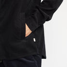 Revolution Overshirt w. Zipper Overshirts Black