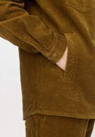 Revolution Overshirt w. Zipper Overshirts Dustbrown
