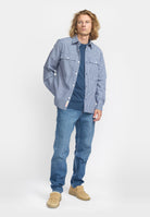Revolution Overshirt with Pocket Overshirts Darknavy