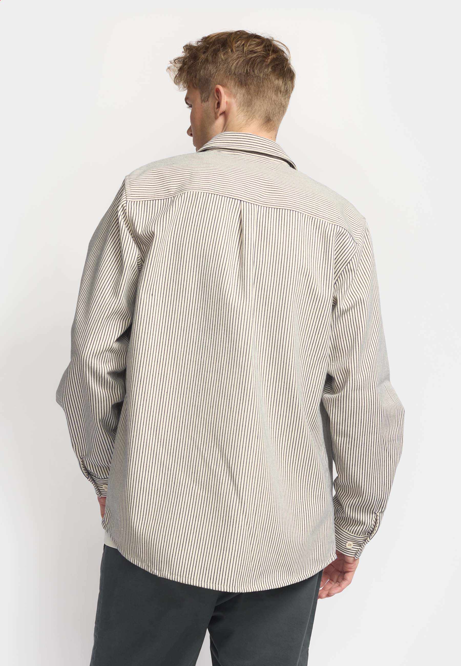 Revolution Overshirt with Pocket Overshirts Navy