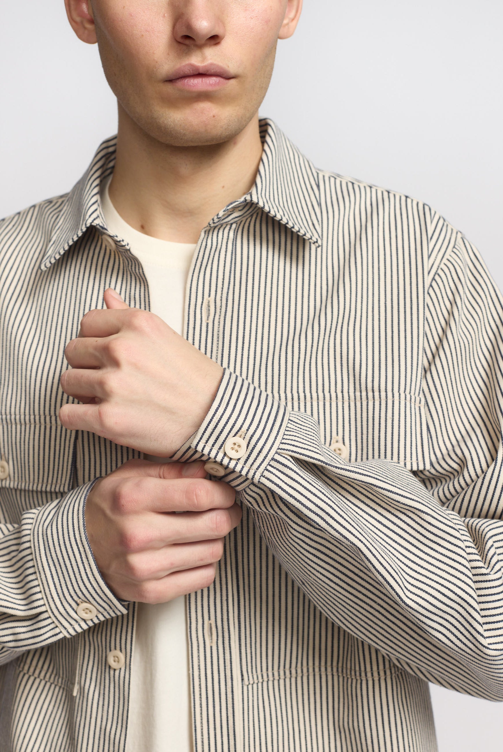 Revolution Overshirt with Pocket Overshirts Navy