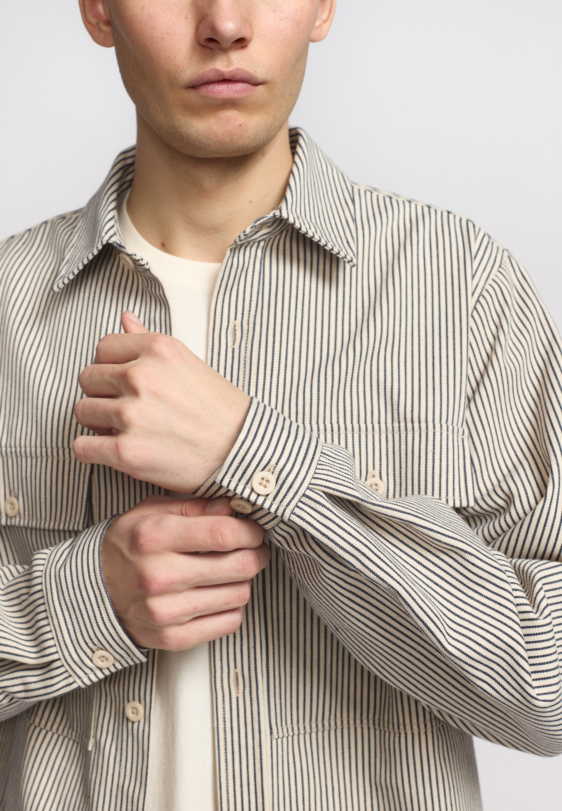 Revolution Overshirt with Pocket Overshirts Navy