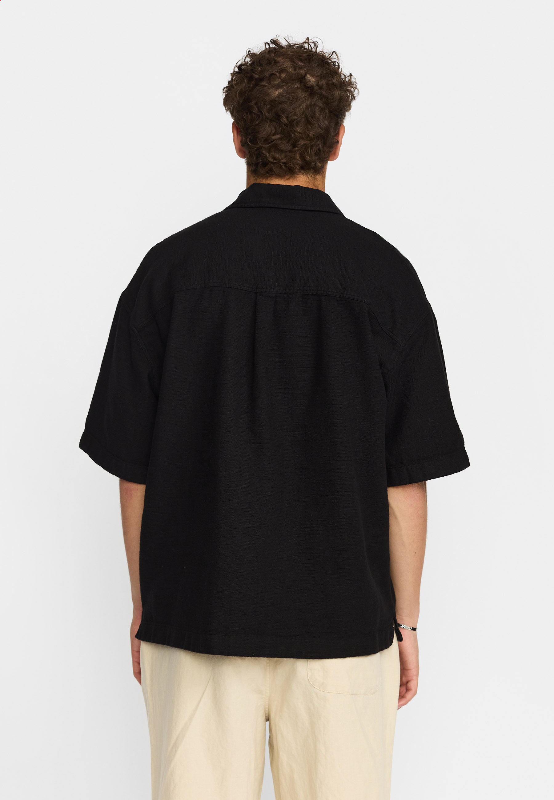 Revolution Oversize Short-sleeved Shirt Short-sleeve shirts Black