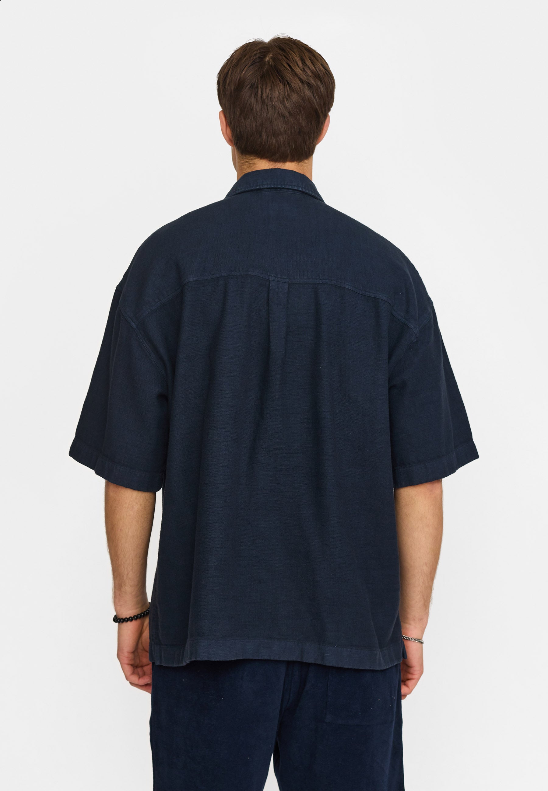 Revolution Oversize Short-sleeved Shirt Short-sleeve shirts Navy
