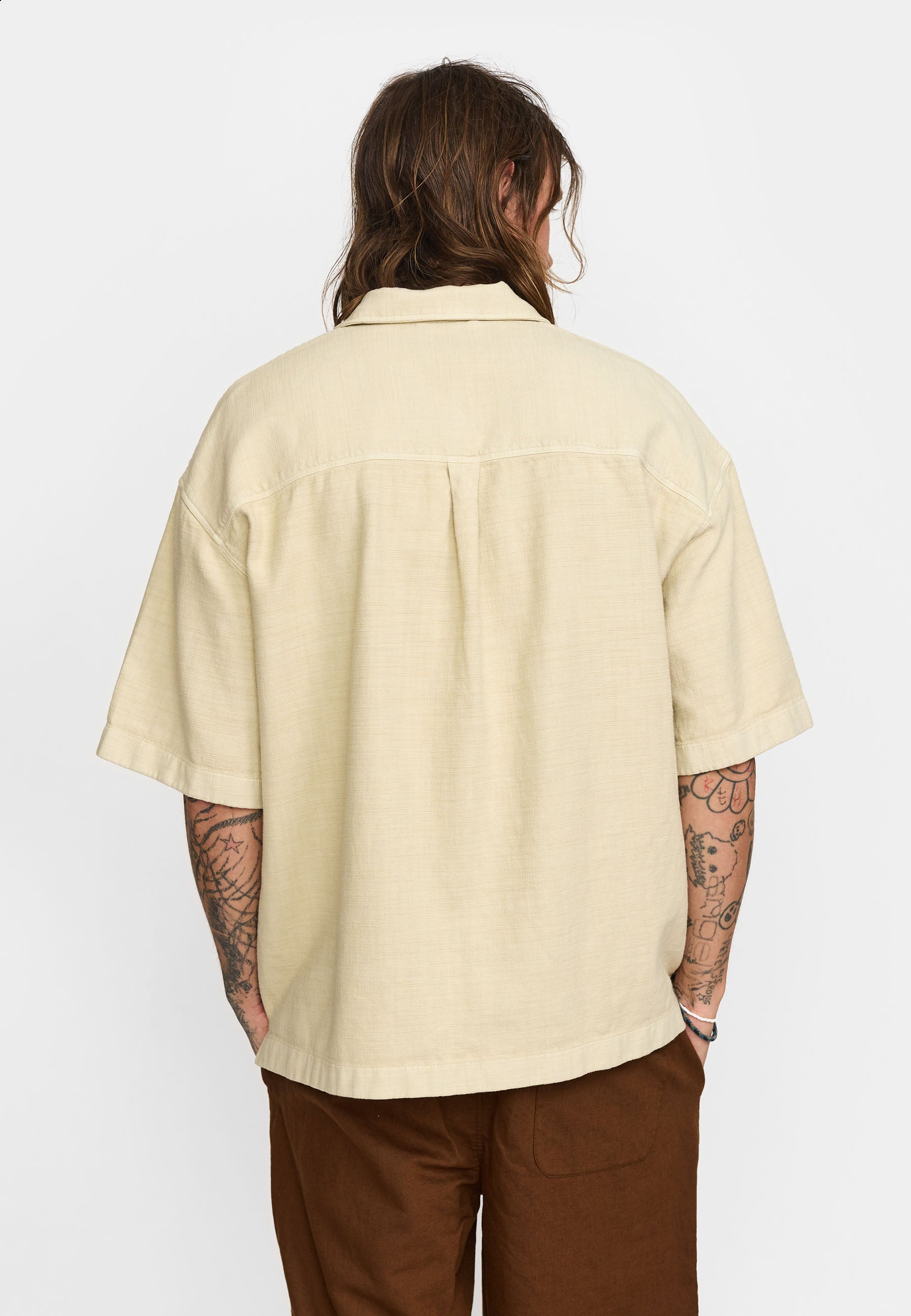 Revolution Oversize Short-sleeved Shirt Short-sleeve shirts Offwhite