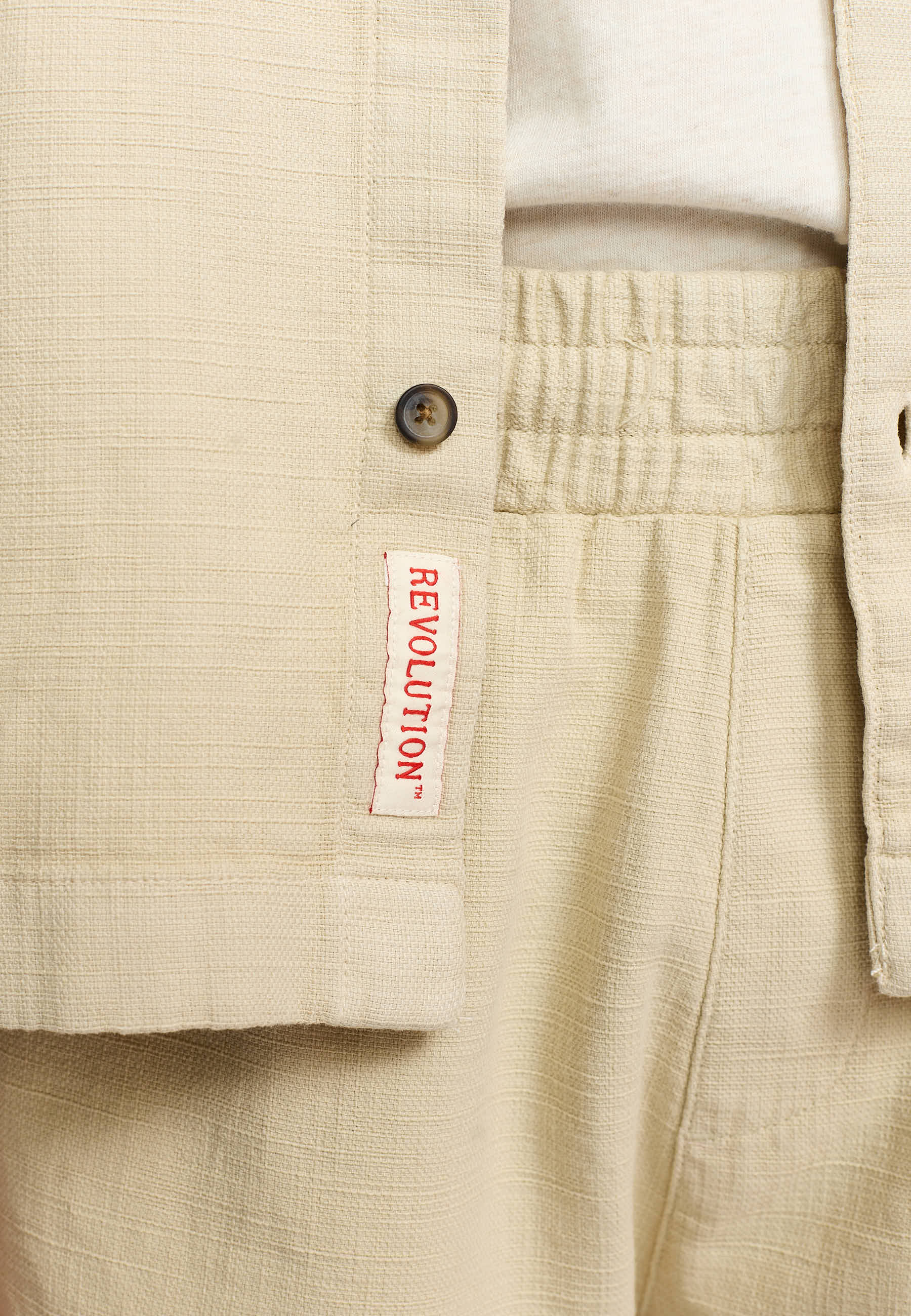 Revolution Oversize Short-sleeved Shirt Short-sleeve shirts Offwhite