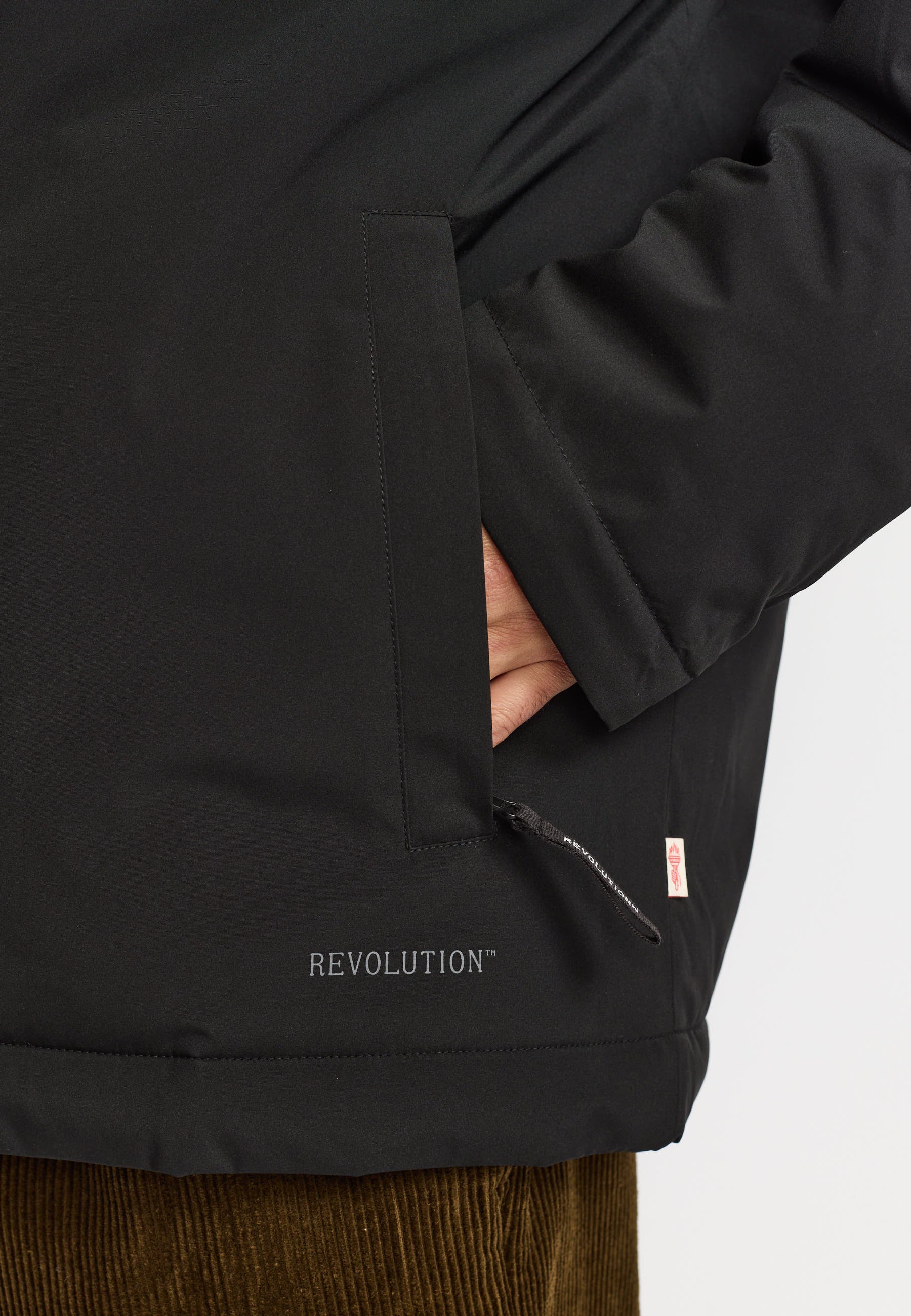 Revolution Padded City Jacket Winter Outerwear Black