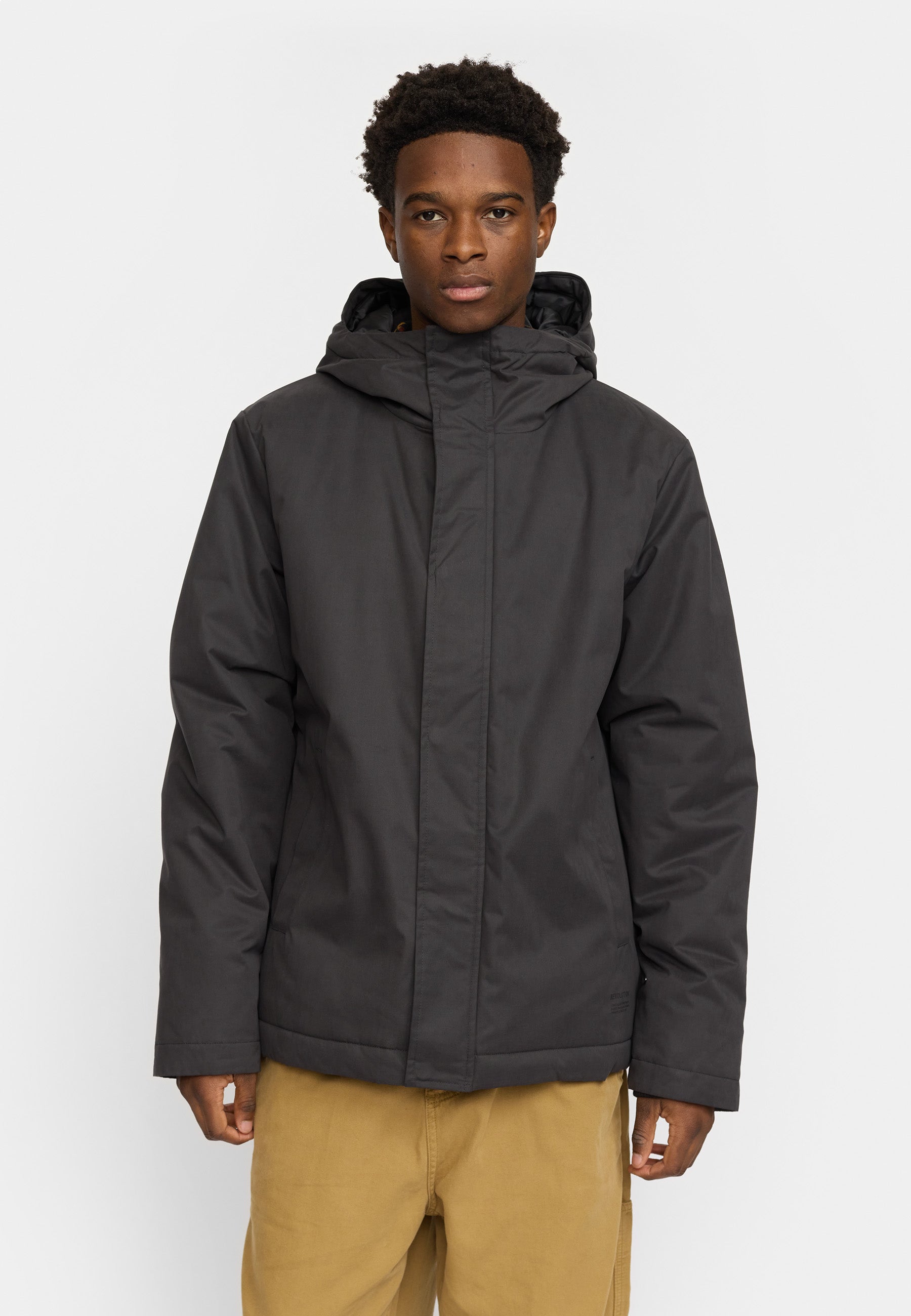 Revolution Padded City Jacket Winter Outerwear Black