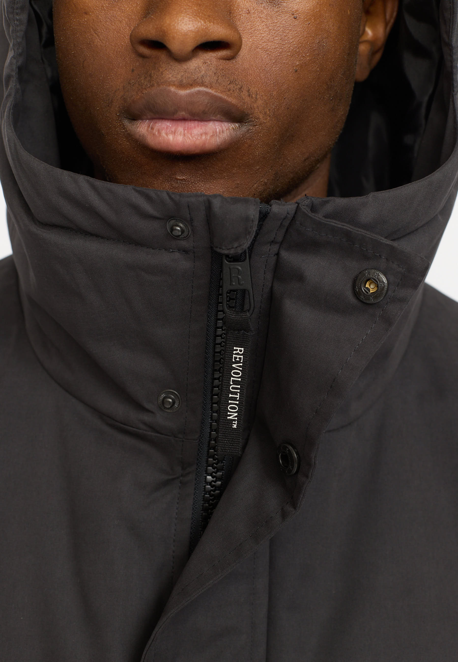 Revolution Padded City Jacket Winter Outerwear Black