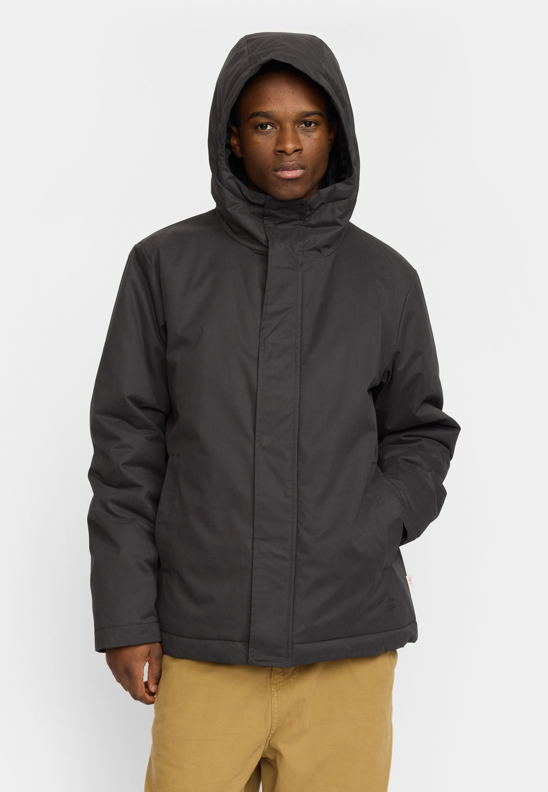 Revolution Padded City Jacket Winter Outerwear Black