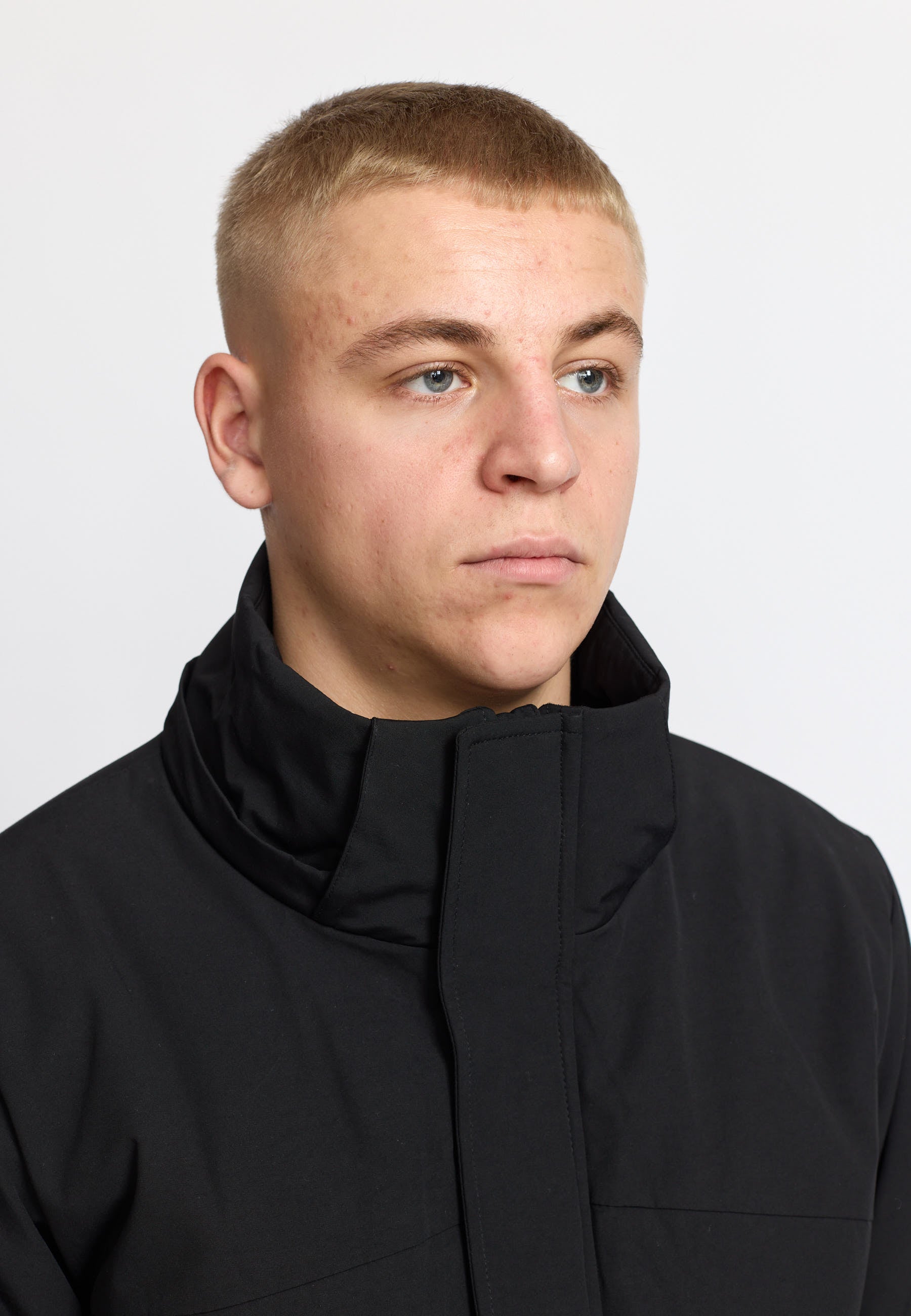 Revolution Padded City Jacket Winter Outerwear Black