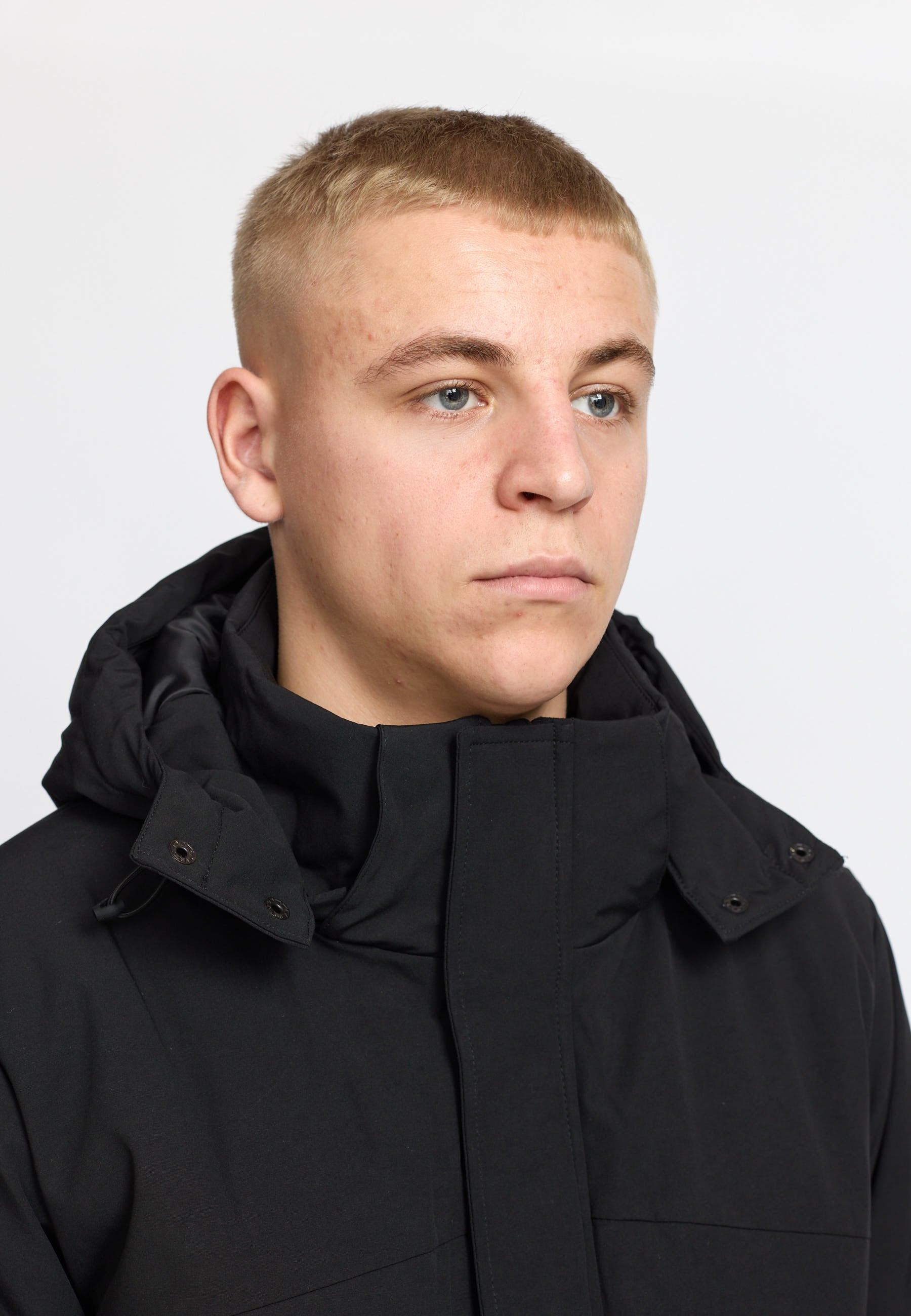 Revolution Padded City Jacket Winter Outerwear Black
