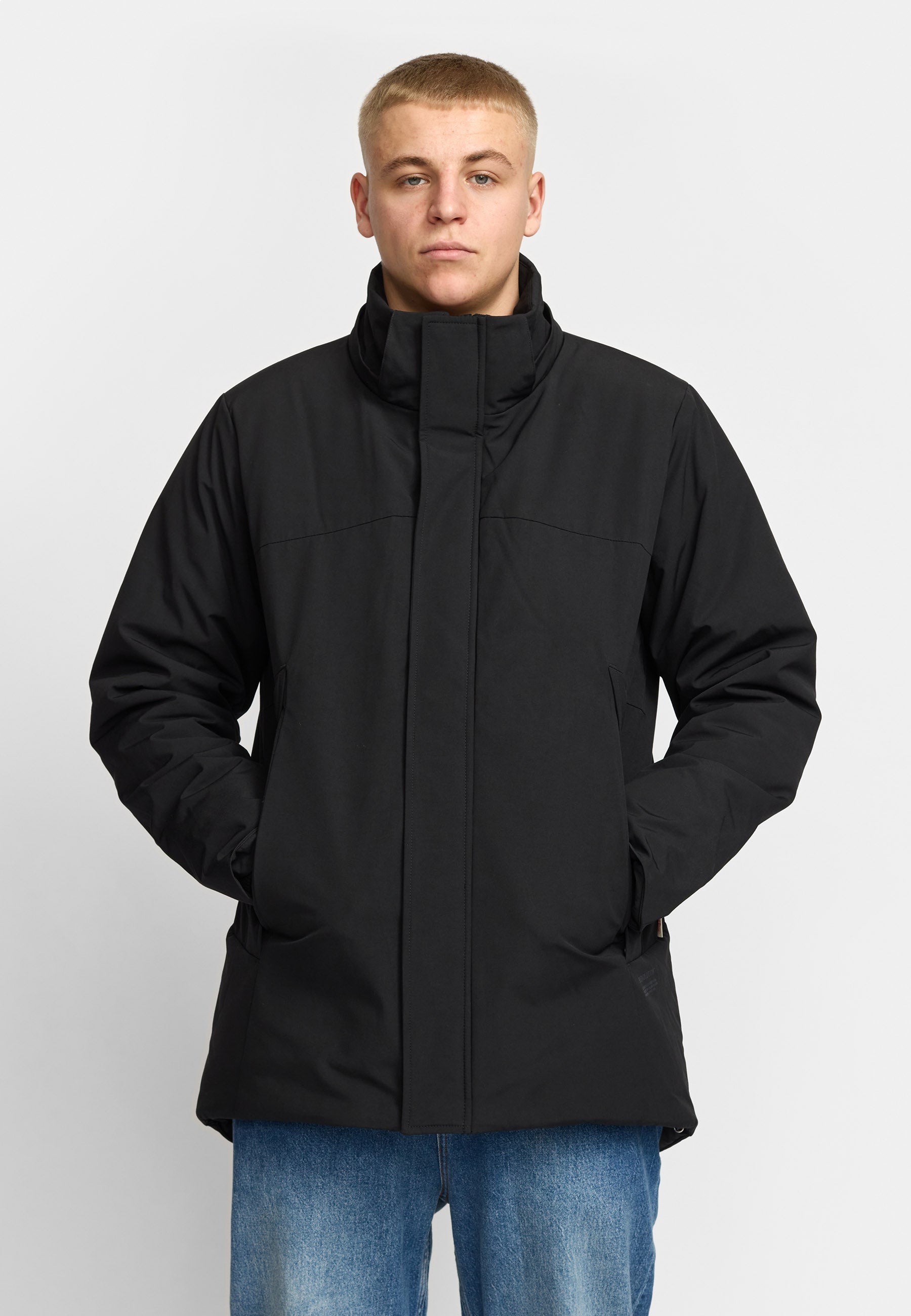 Revolution Padded City Jacket Winter Outerwear Black