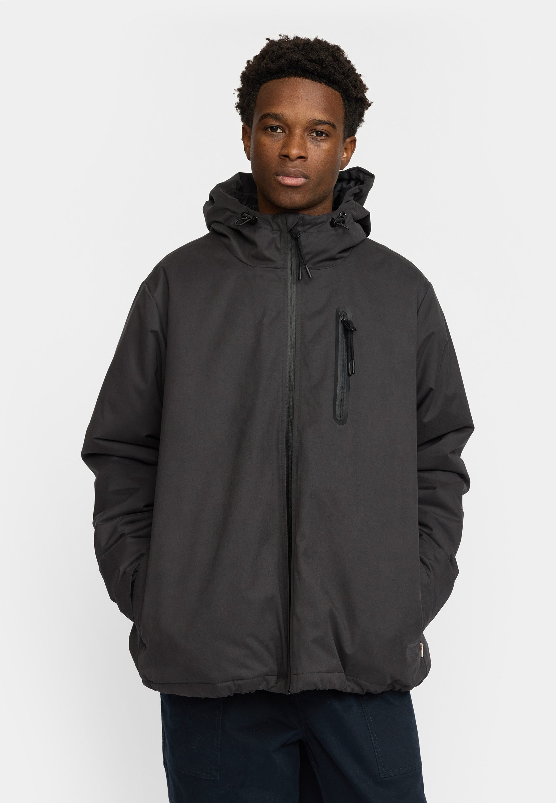 Revolution Padded City Jacket Winter Outerwear Black